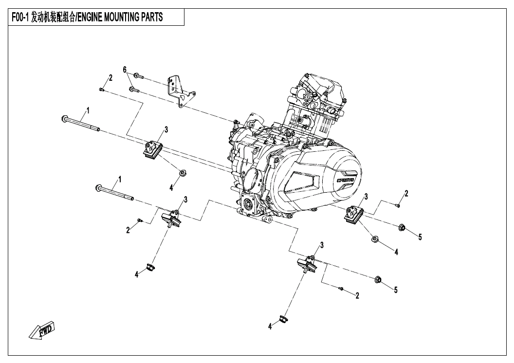 ENGINE MOUNTING PARTS(2018)