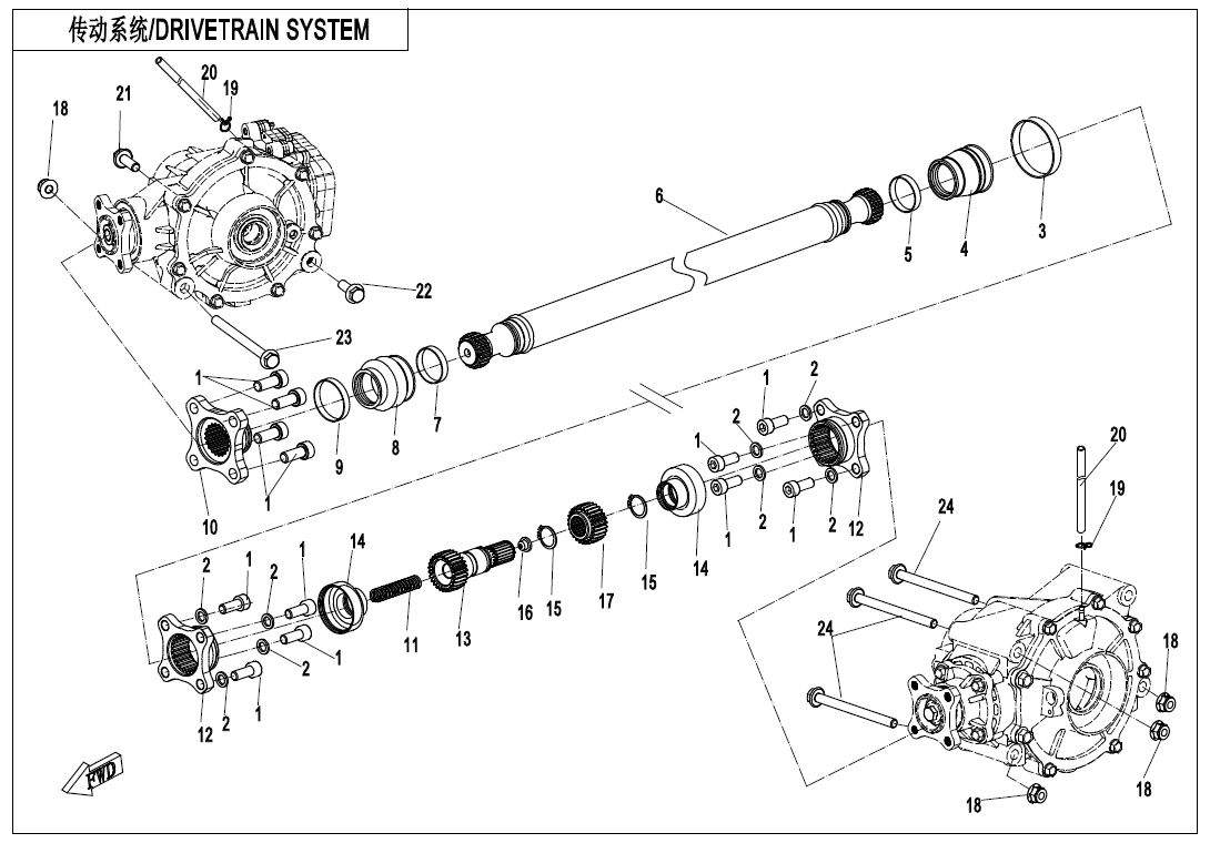DRIVETRAIN SYSTEM