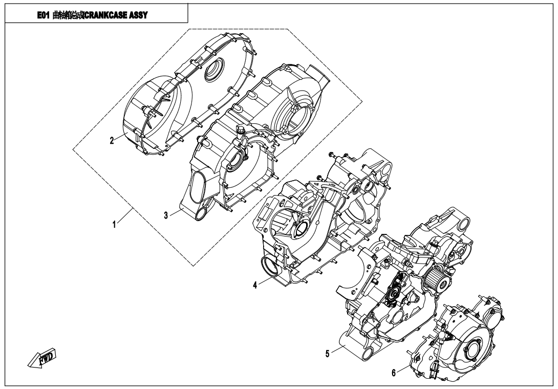 CRANKCASE ASSY.