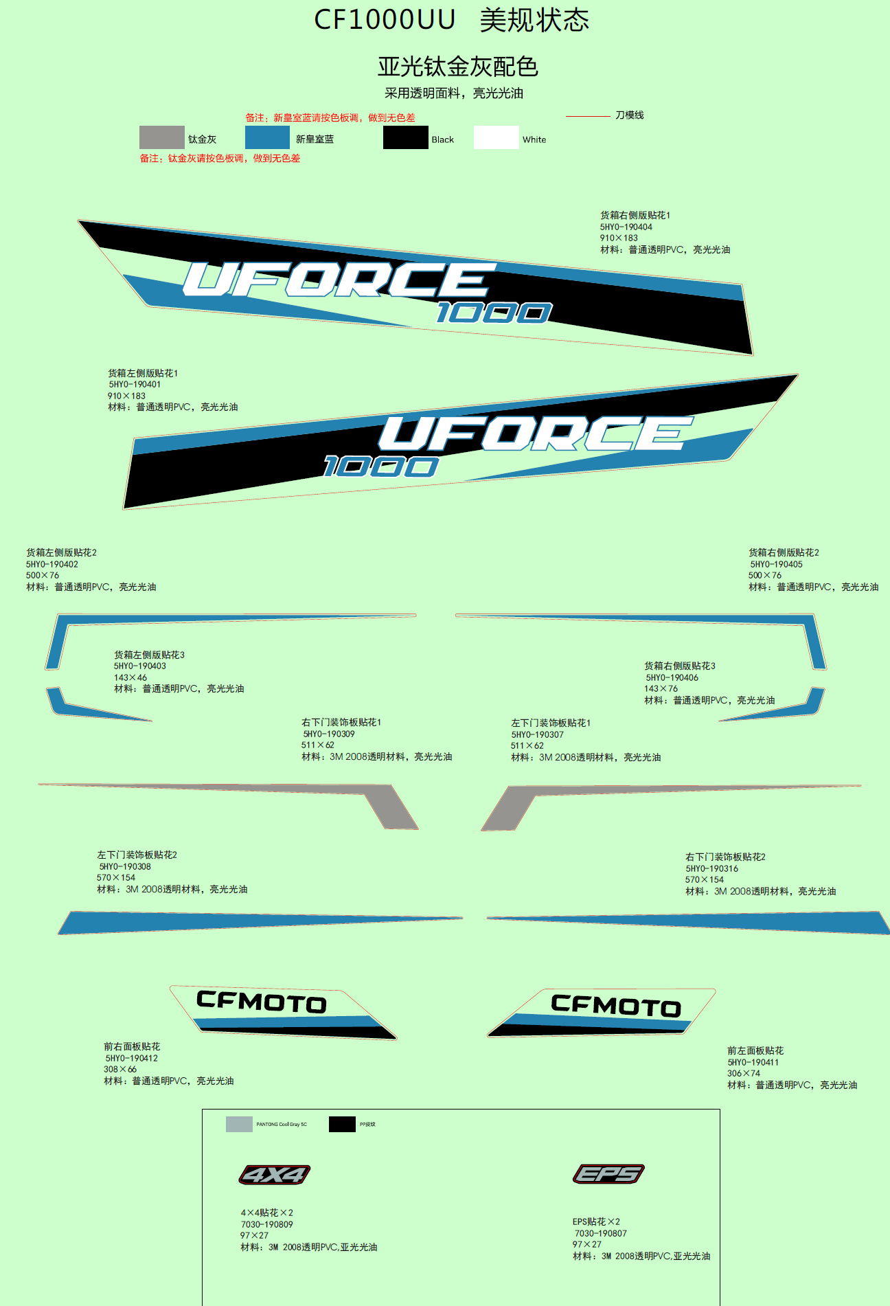 DECAL KITS(NA@^2021,TITANIUM GRAY)