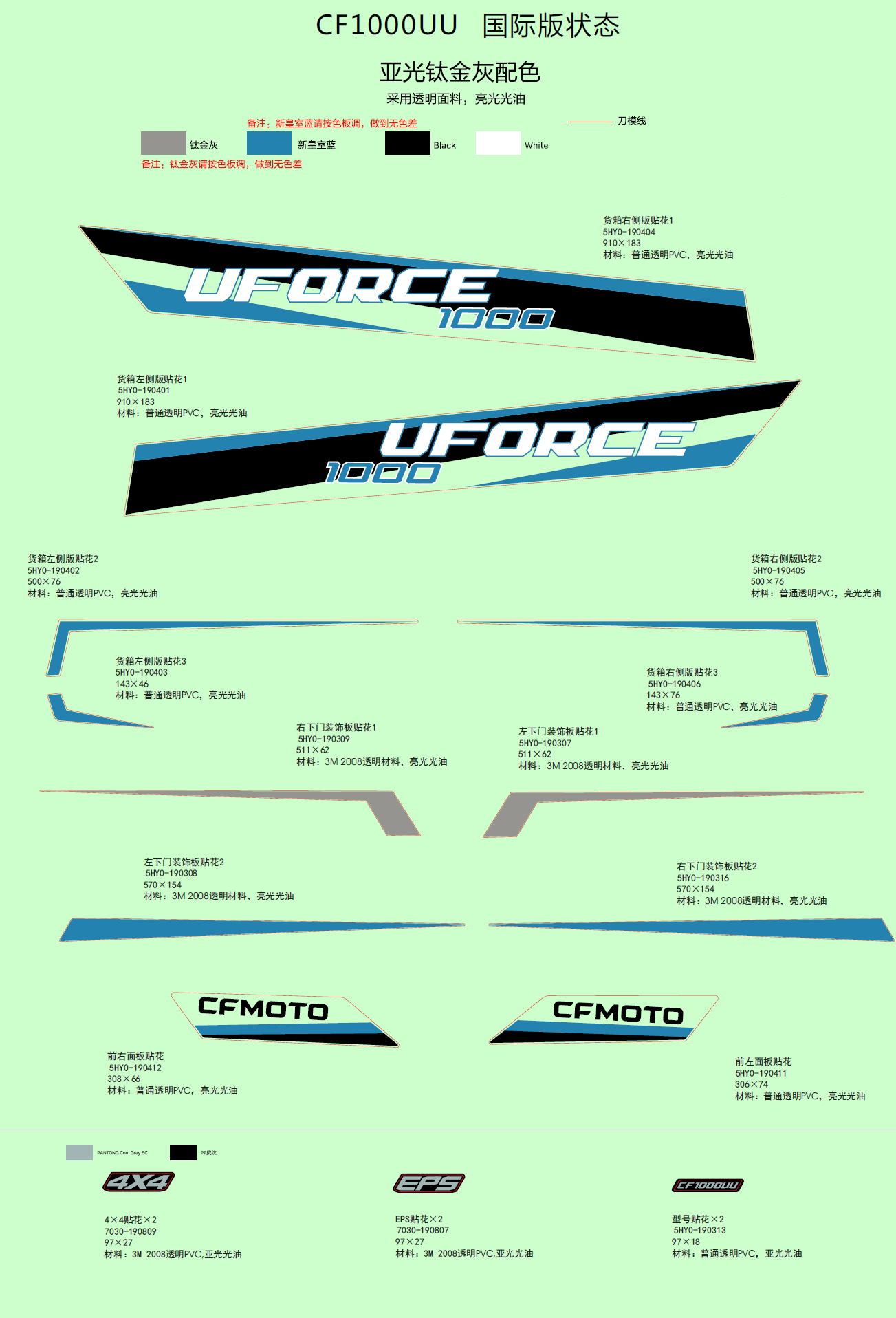DECAL KITS(NA@^2021,TITANIUM GRAY)