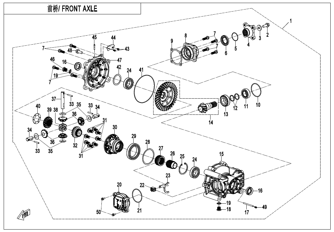 FRONT AXLE