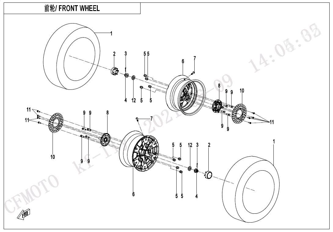 FRONT WHEEL