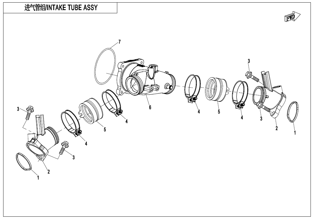INTAKE MANIFOLD ASSY.