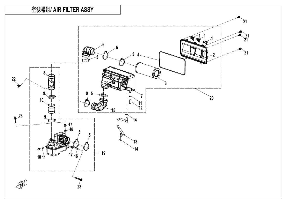 AIR FILTER ASSY