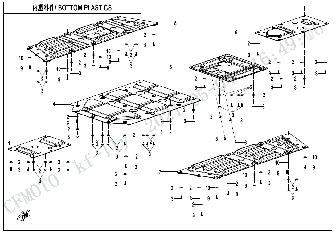 BOTTOM PLASTICS