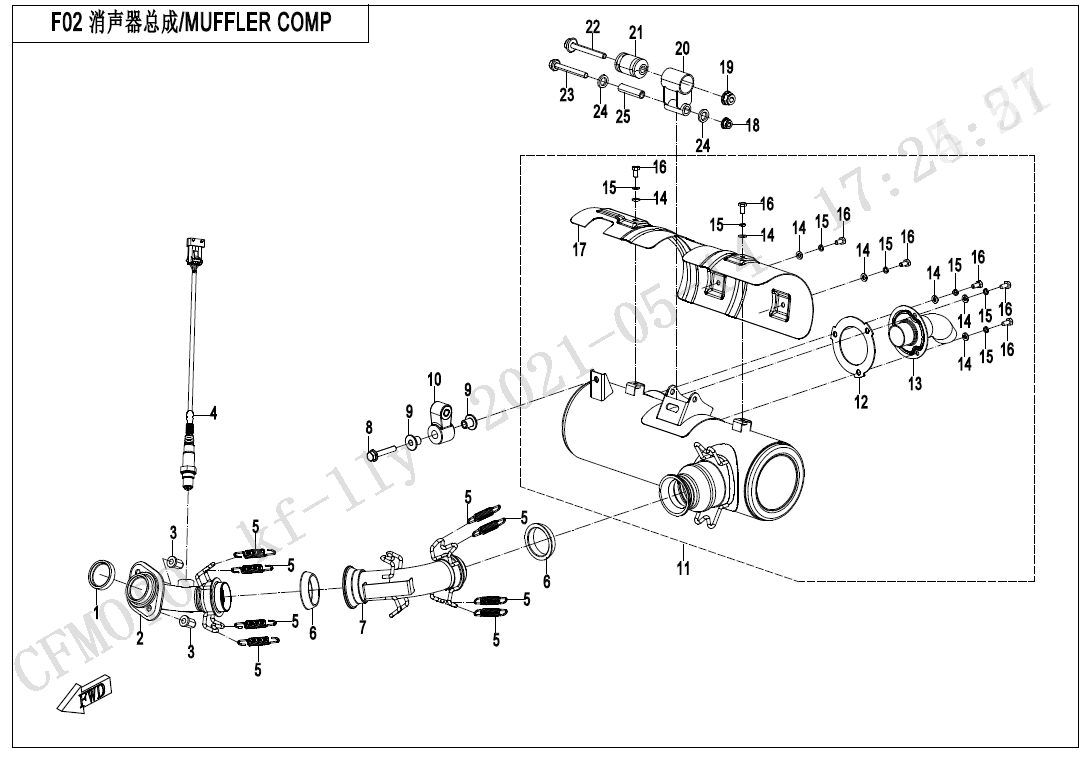 MUFFLER(EU 167)