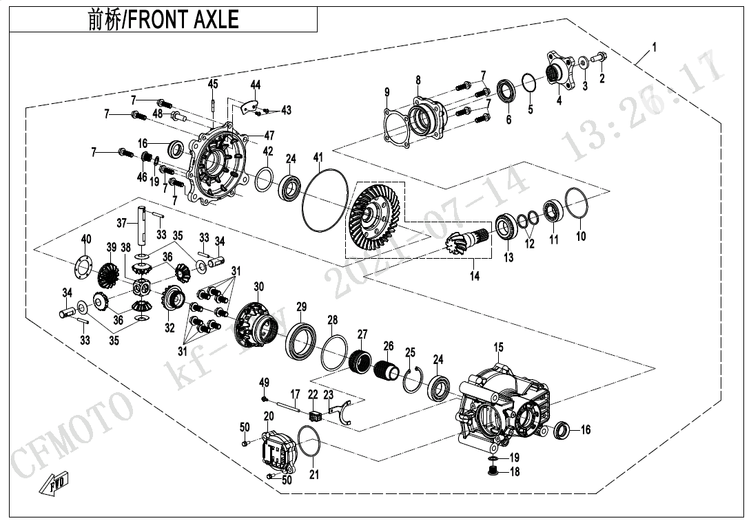 FRONT AXLE