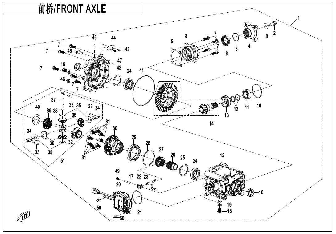 FRONT AXLE