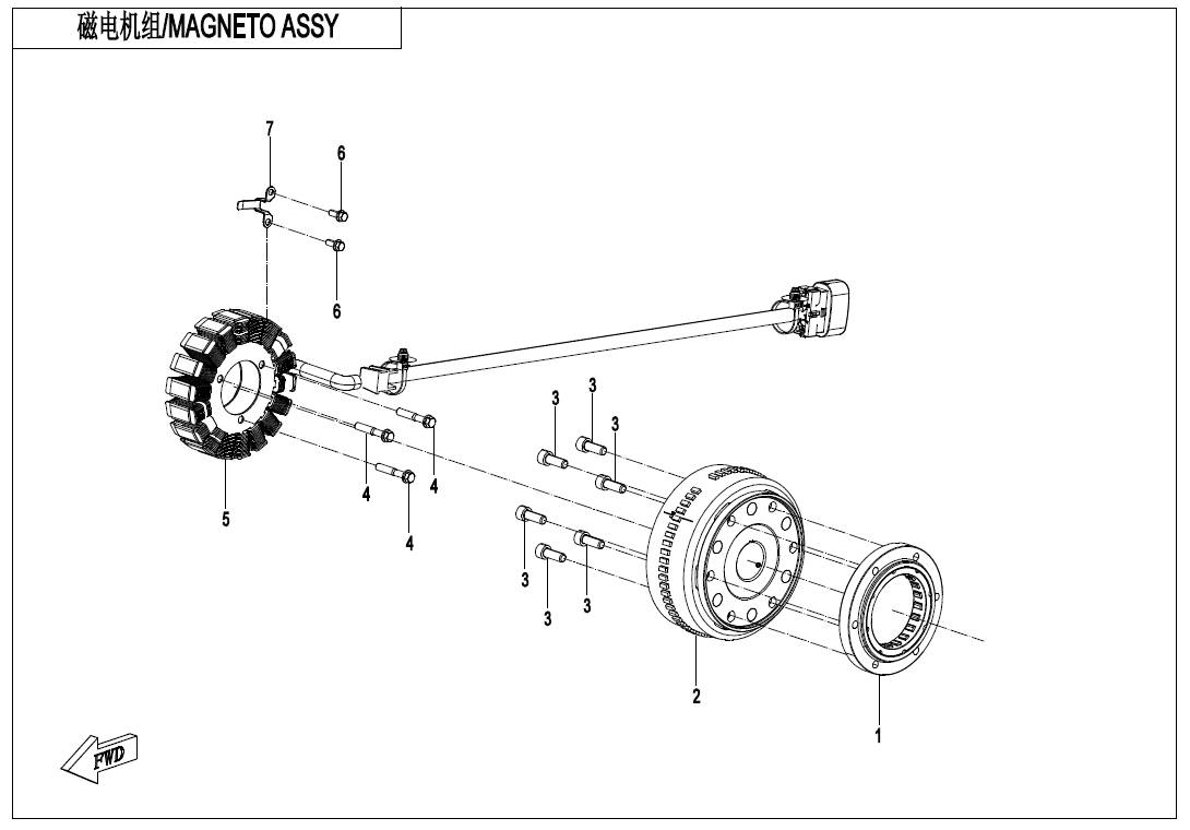 MAGNETO ASSY