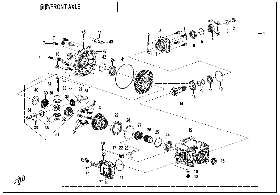 FRONT AXLE