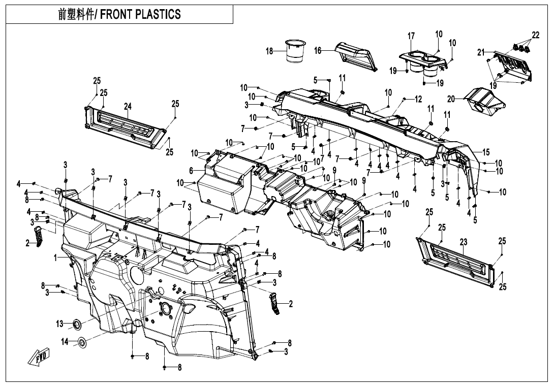 FRONT PLASTICS