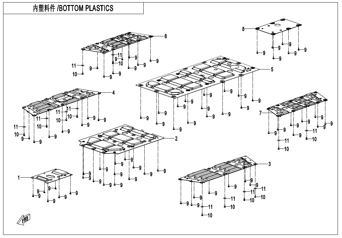 BOTTOM PLASTICS