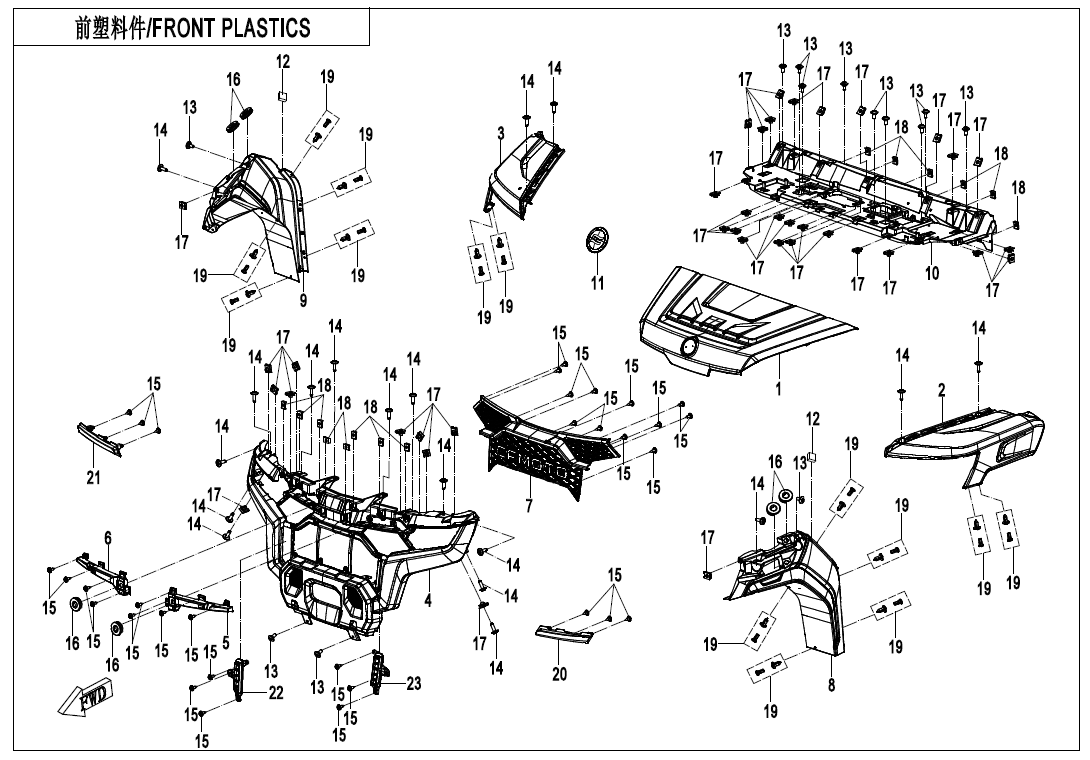 FRONT PLASTICS
