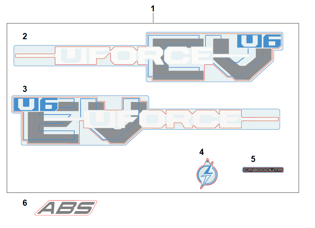 DECAL KITS(METALLIC GERY)