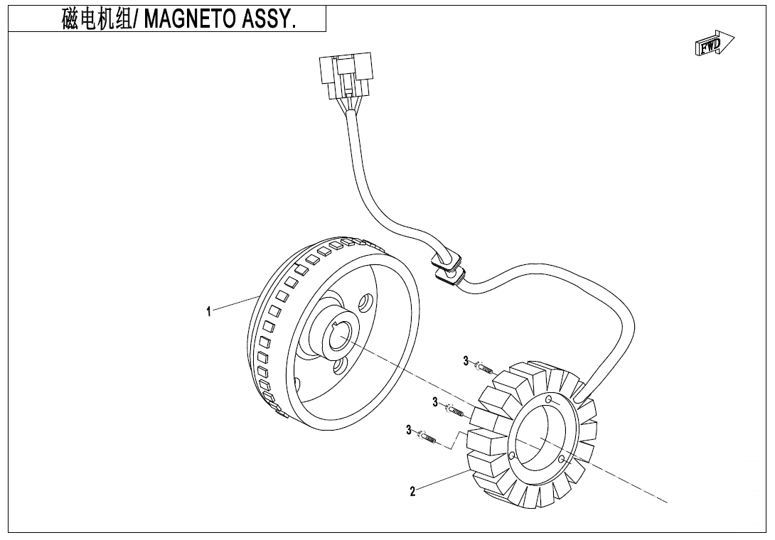 MAGNETO ASSY.