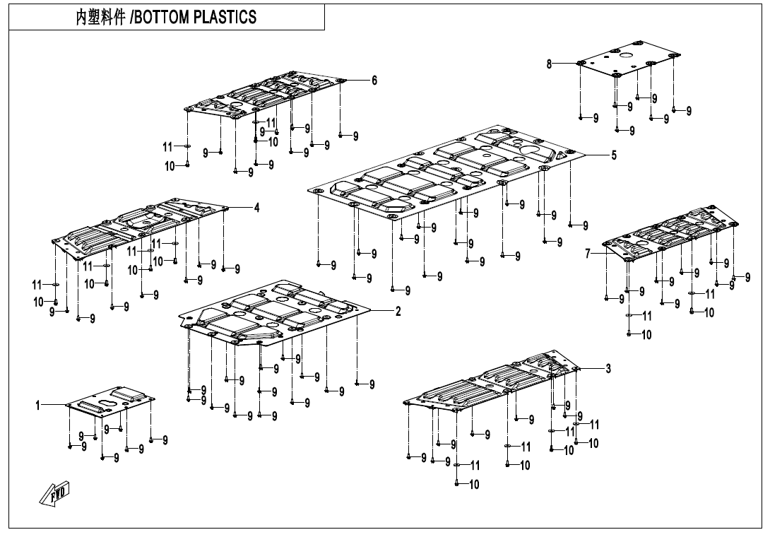 BOTTOM PLASTICS
