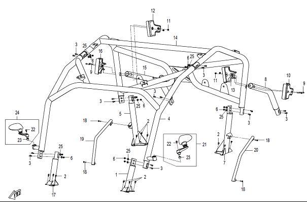 CAB FRAME