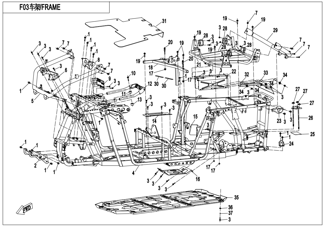 FRAME ASSY