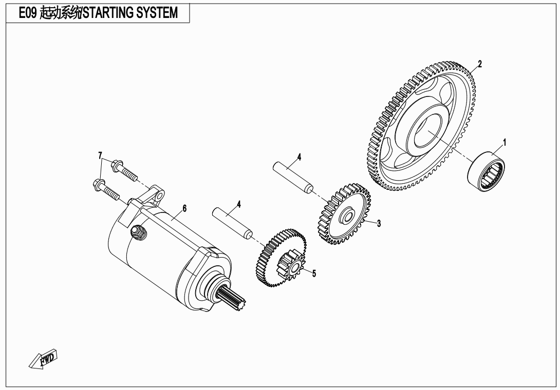 STARTERING SYSTEM