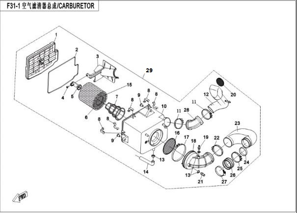 AIR FILTER ASSY
