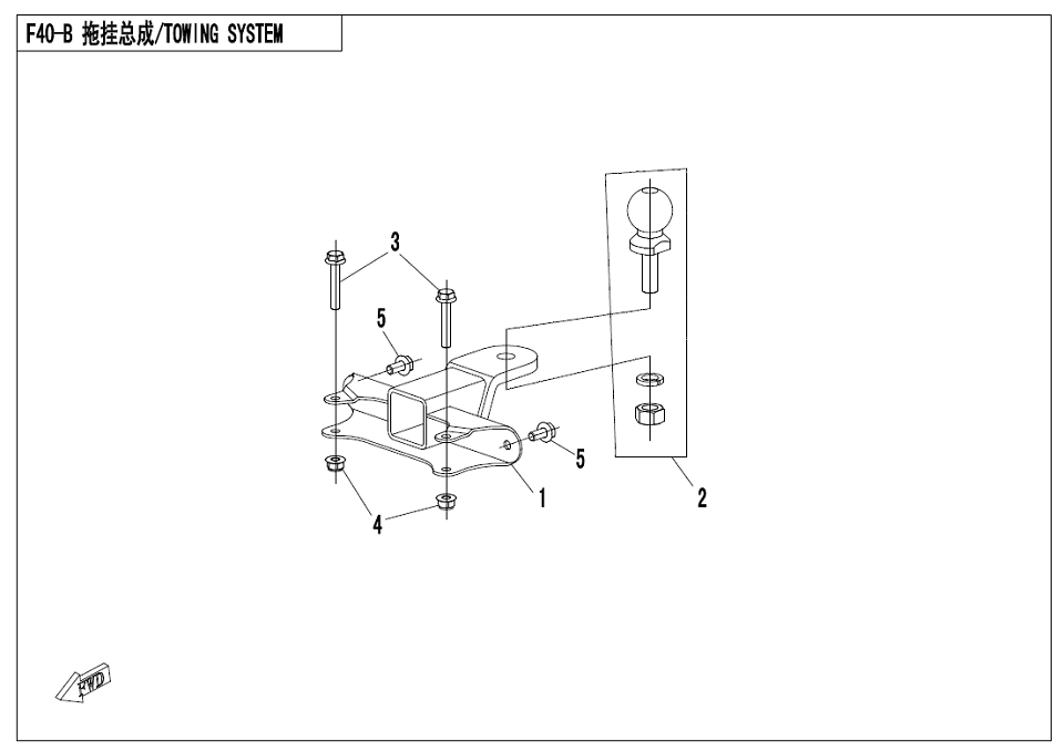 TOWING SYSTEM(INTEGRATED)
