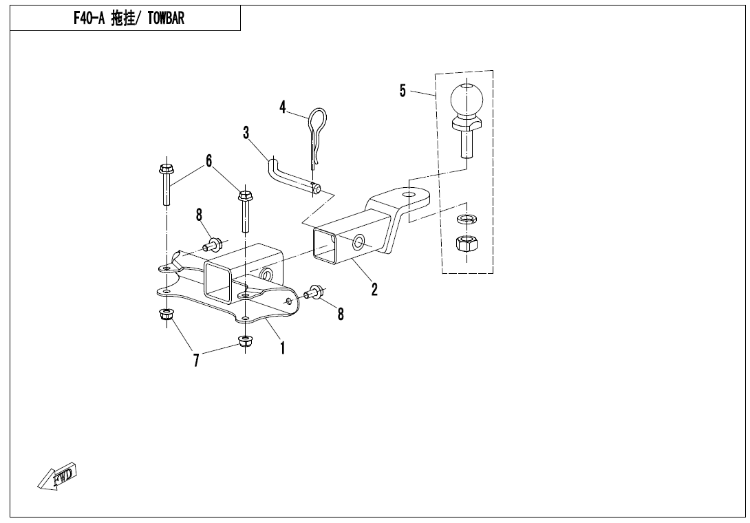 TOWBAR (SPLIT)