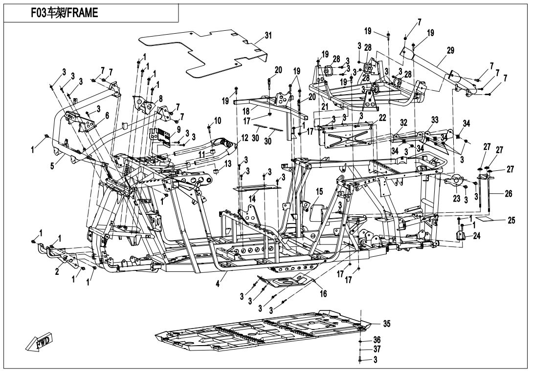 FRAME ASSY