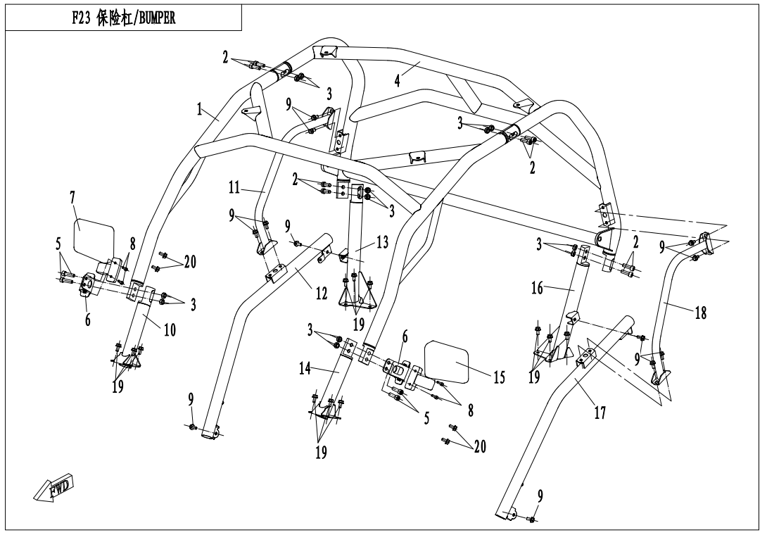 CAB FRAME(ROPS)