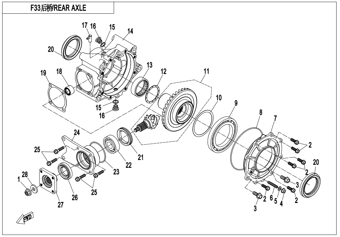 REAR AXLE