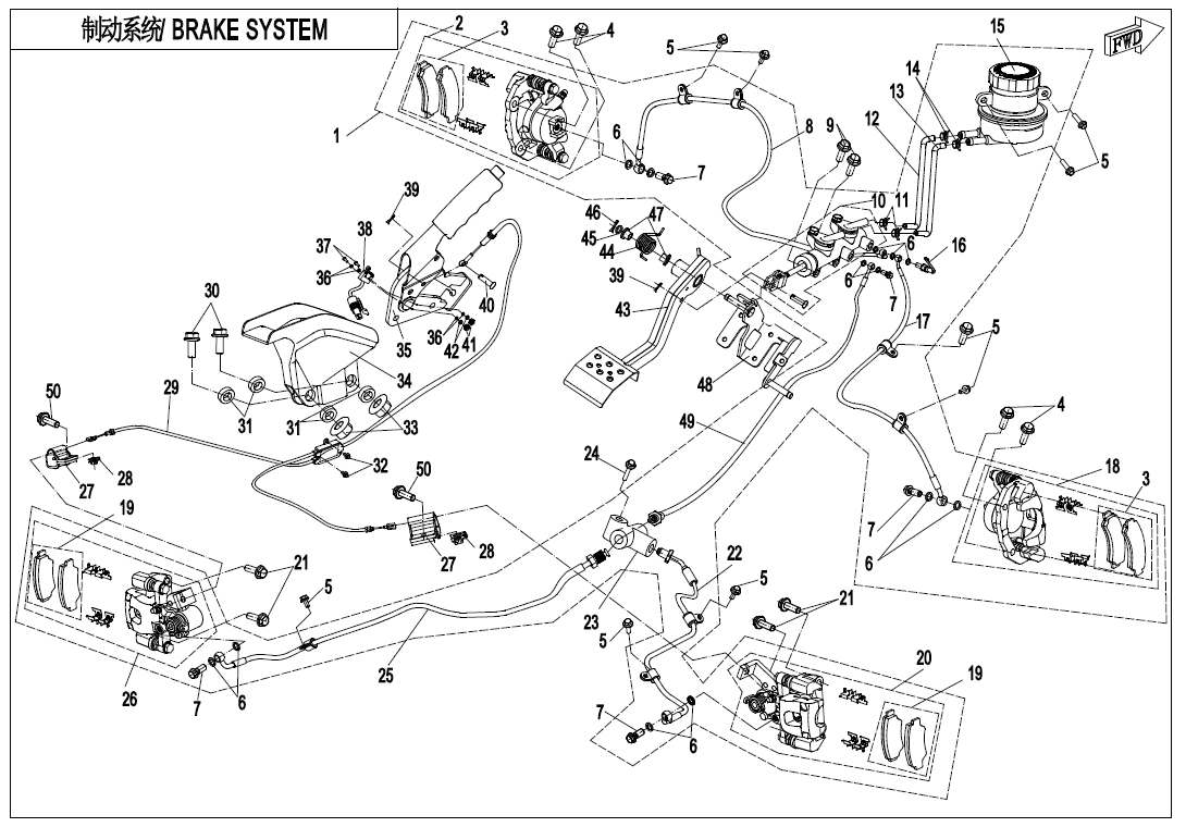 BRAKE SYSTEM(STANDARD)