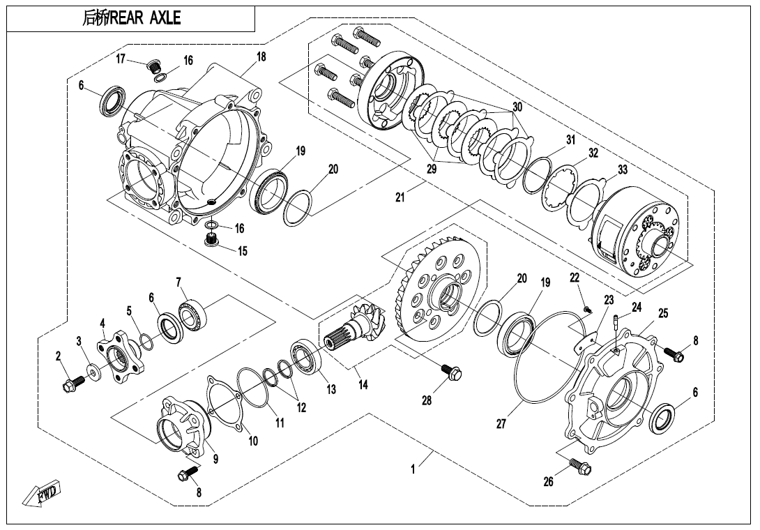 REAR AXLE(AUTOMATIC DIFFERENTIAL LOCK)