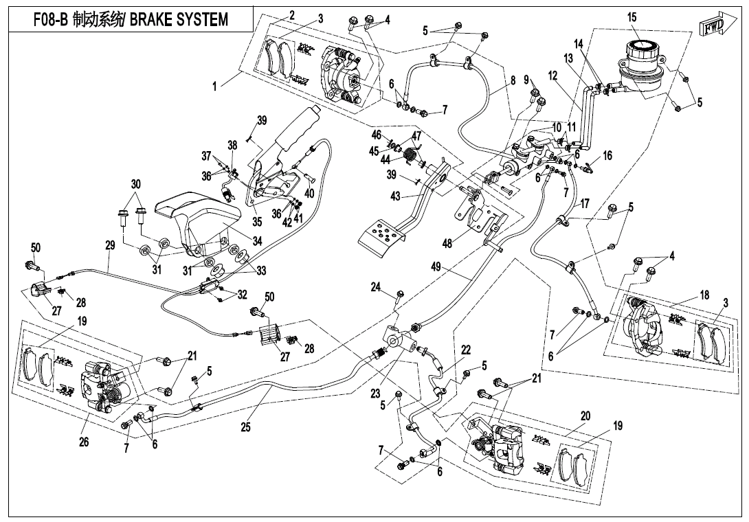 BRAKE SYSTEM(STANDARD)