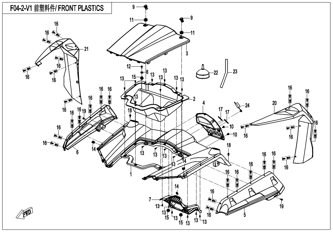 FRONT PLASTICS