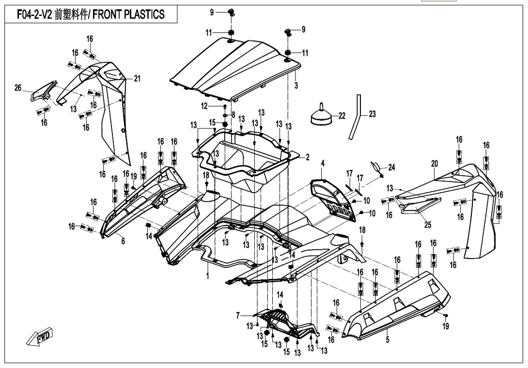 FRONT PLASTICS