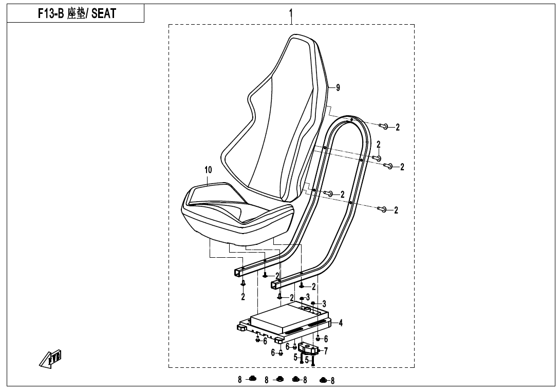 SEAT(BLACK @^ RED)
