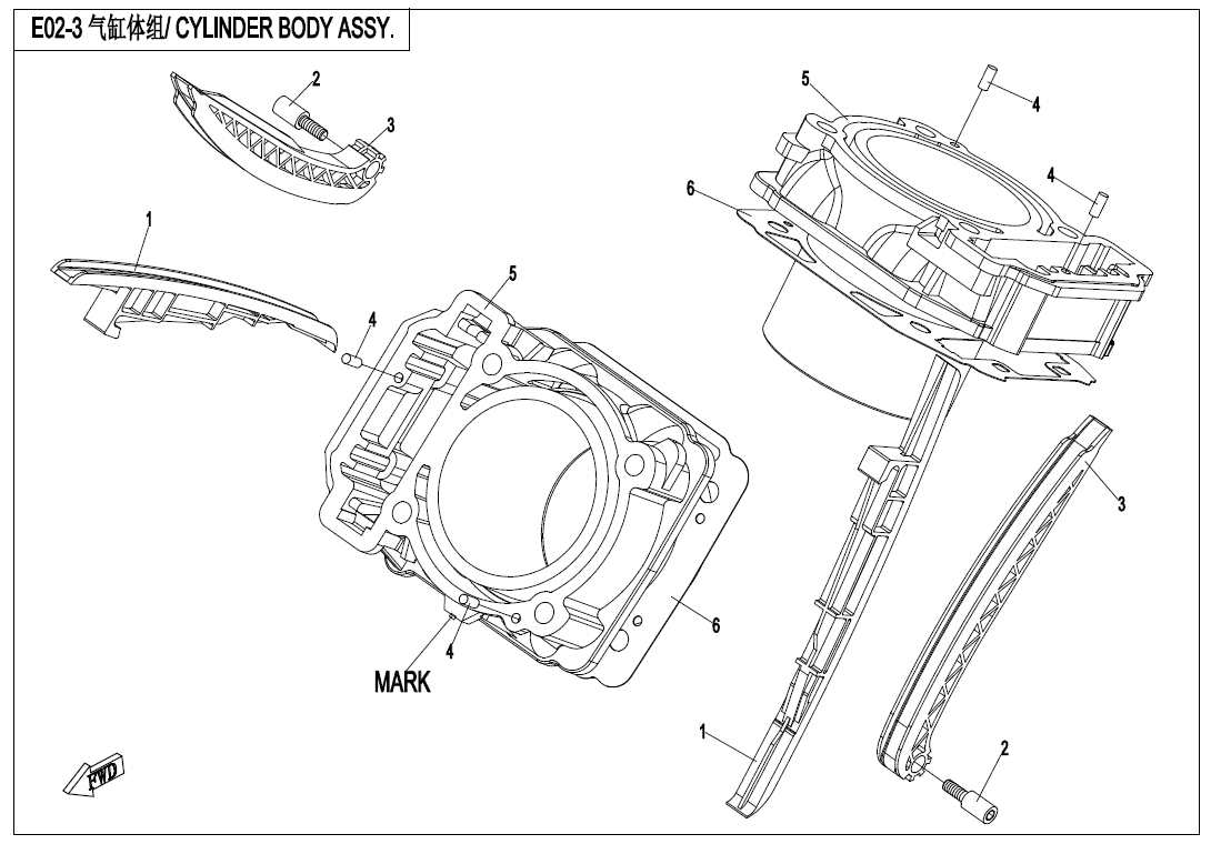 CYLINDER BODY ASSY.