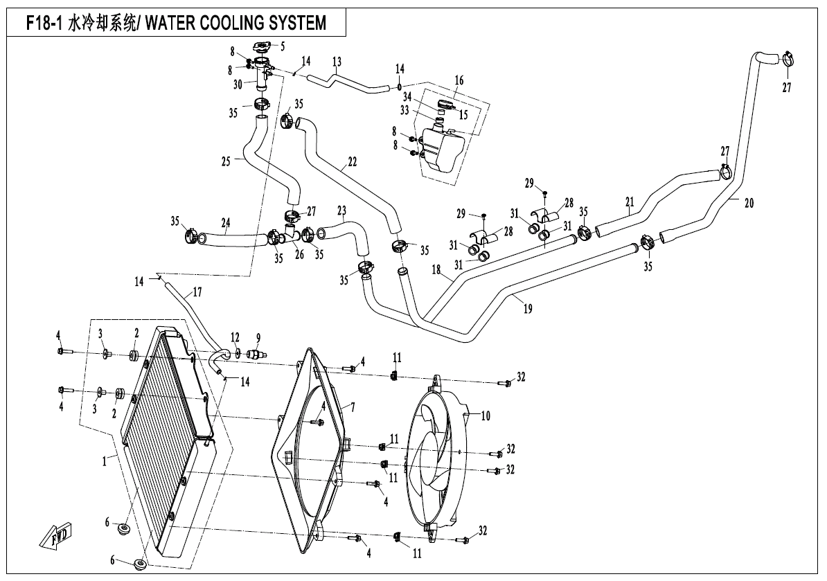 WATER COOLING SYSTEM