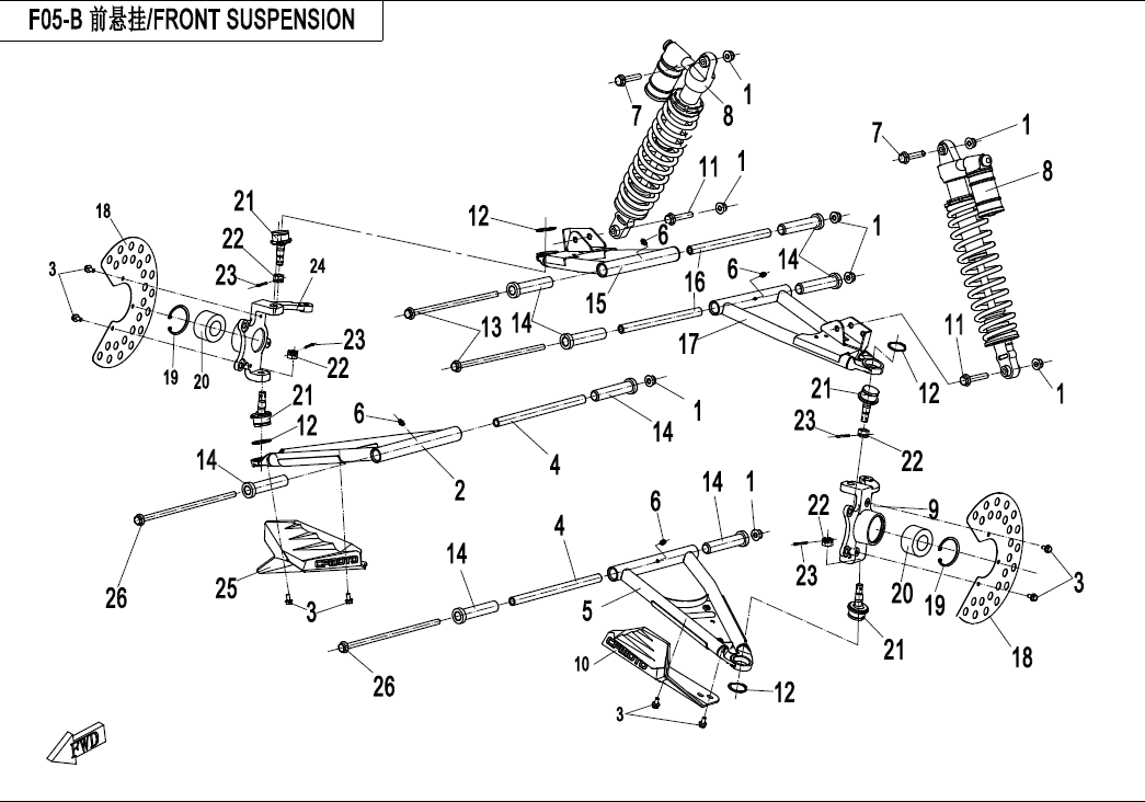 FRONT SUSPENSION(2018)