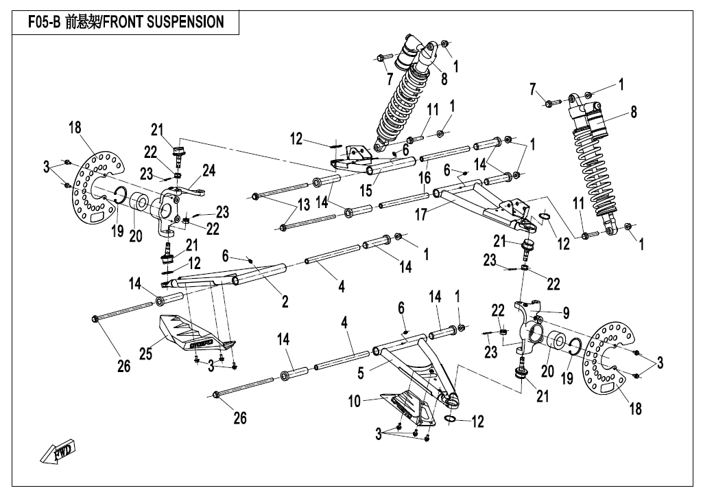 FRONT SUSPENSION(2018)