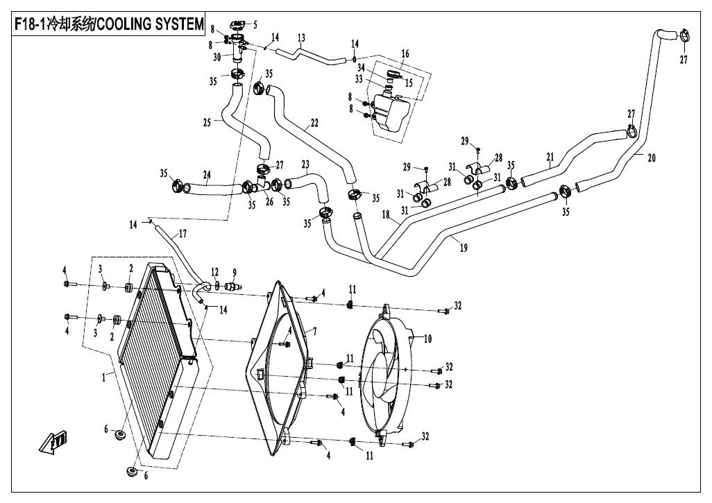 COOLING SYSTEM(WATER)