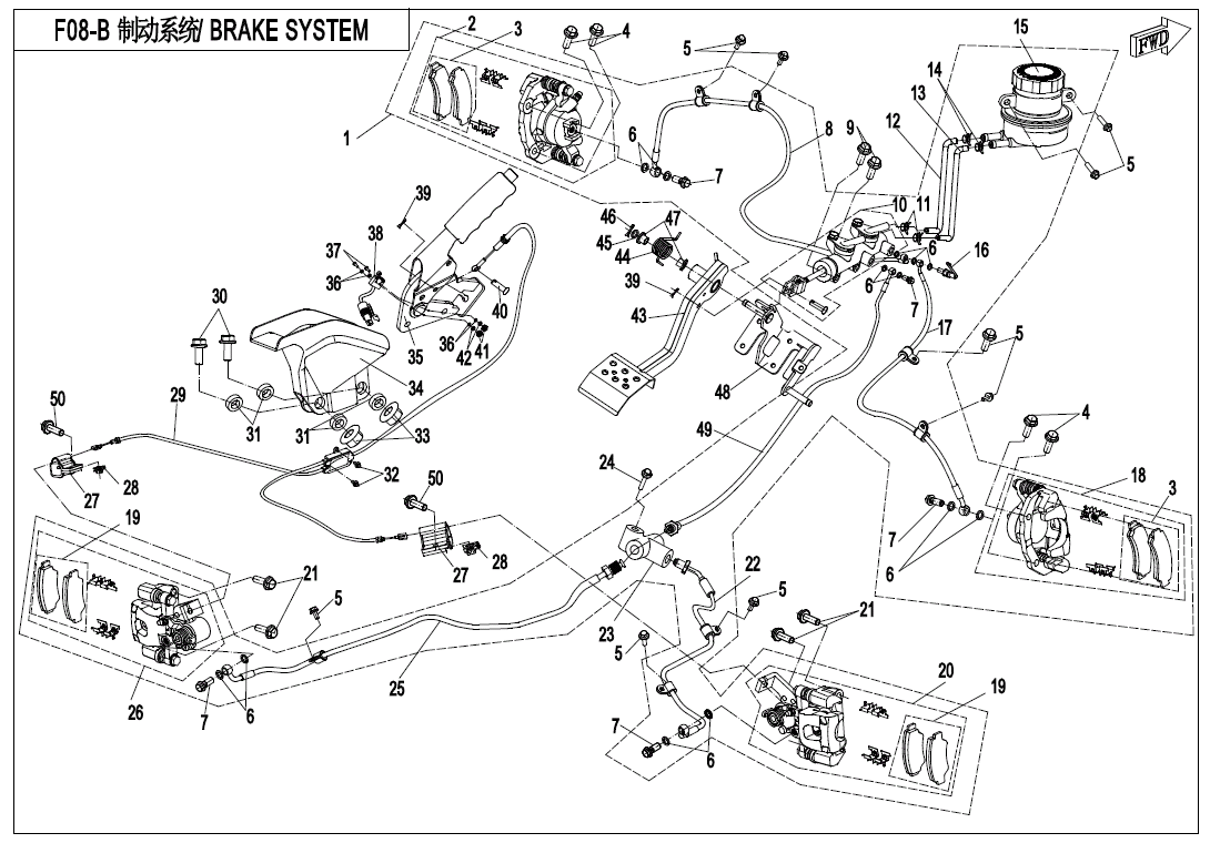 BRAKE SYSTEM(STANDARD PLUG)