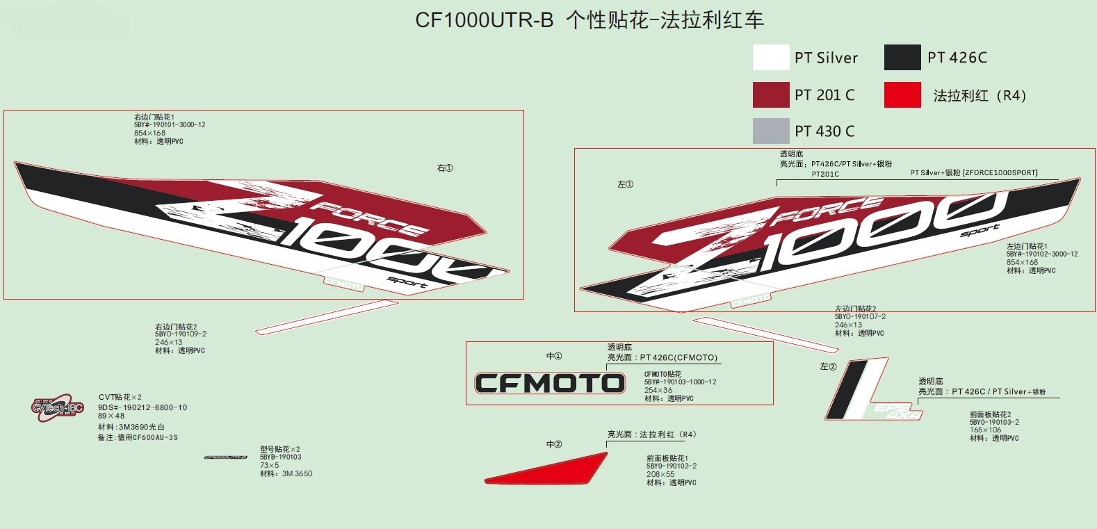 DECAL(FOR FIRE RED CAR)