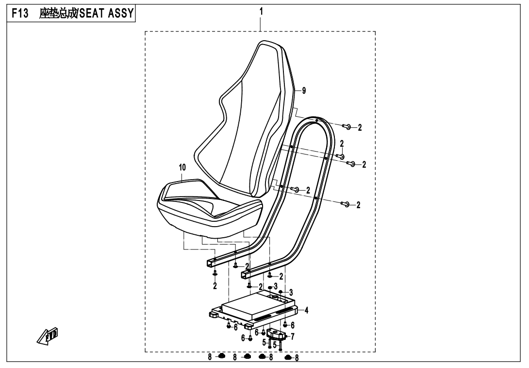 SEAT ASSY