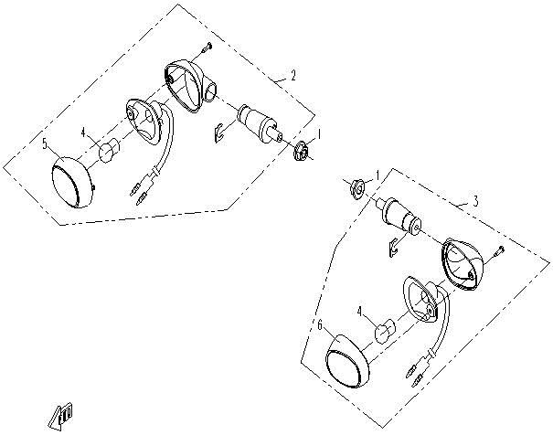 REAR TURN LIGHT