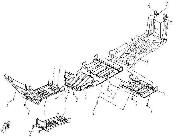 ENGINE SKID PLATE