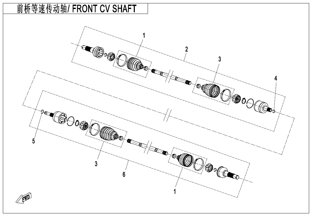 FRONT CV SHAFT(2017,QC)