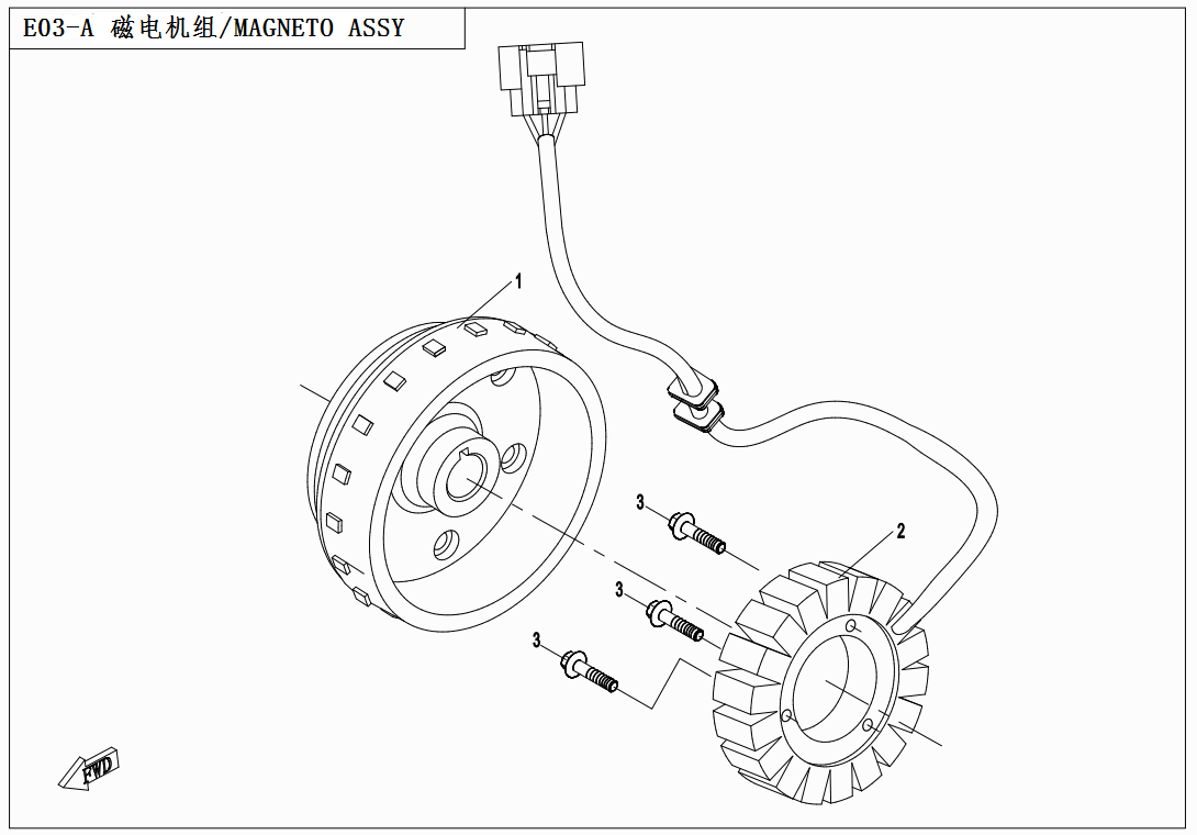 MAGNETO ASSY