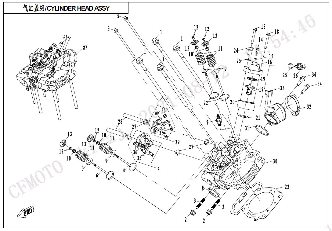 CYLINDER HEAD ASSY
