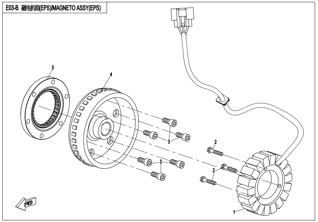 MAGNETO ASSY.(EPS)
